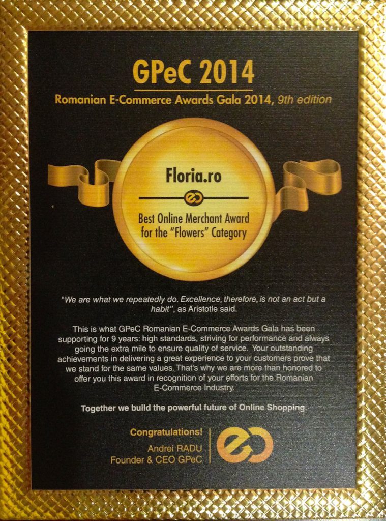 Cea mai buna florarie online