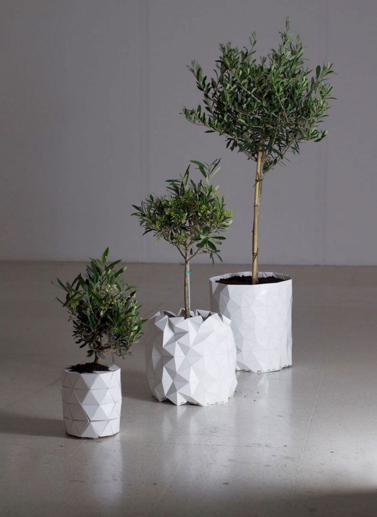 origami pot 3