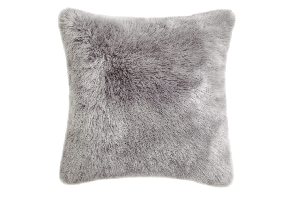 perna fluffy gri