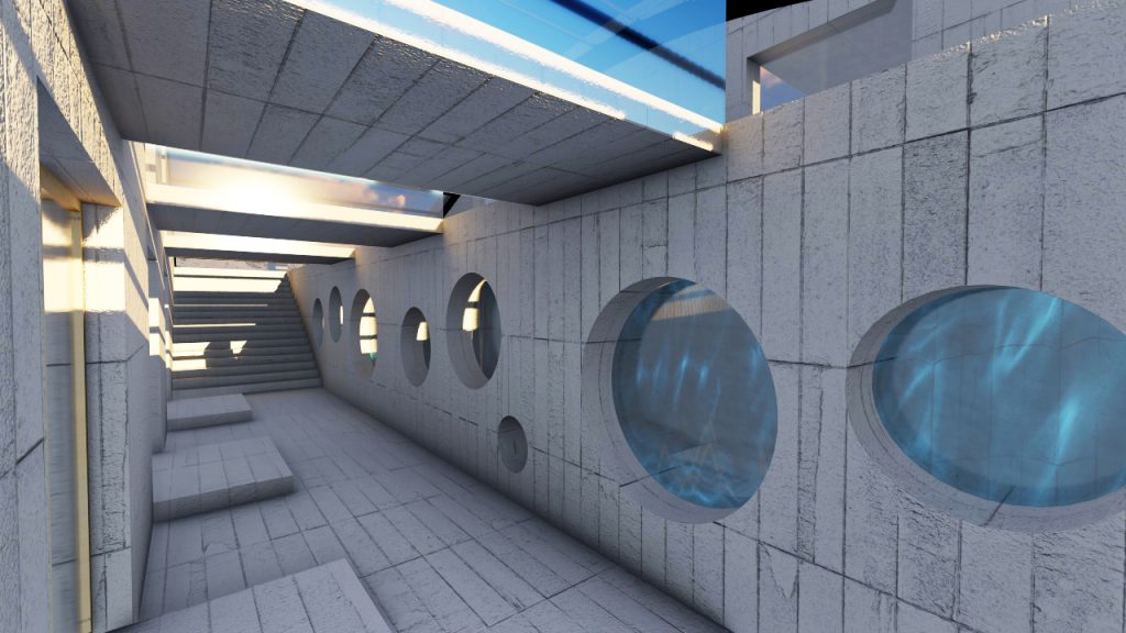 Casa ingropata iarna 1F