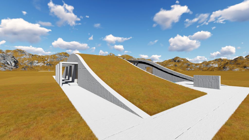 Casa ingropata vara 1F