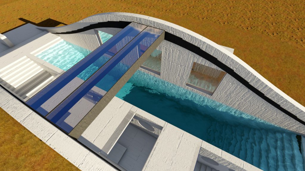 Casa ingropata vara 1H