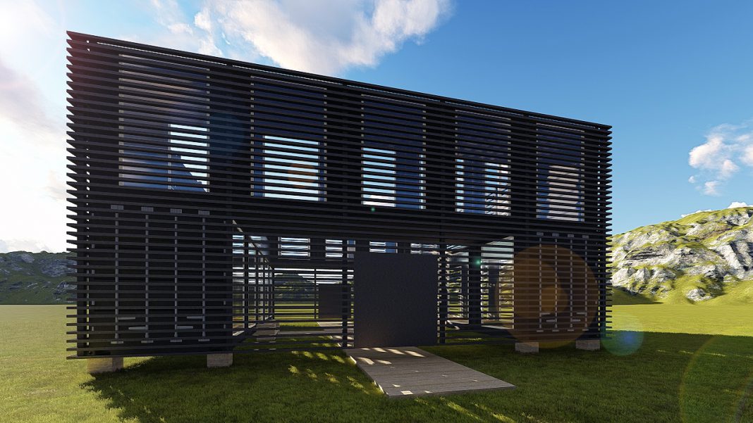 Cladire din containere