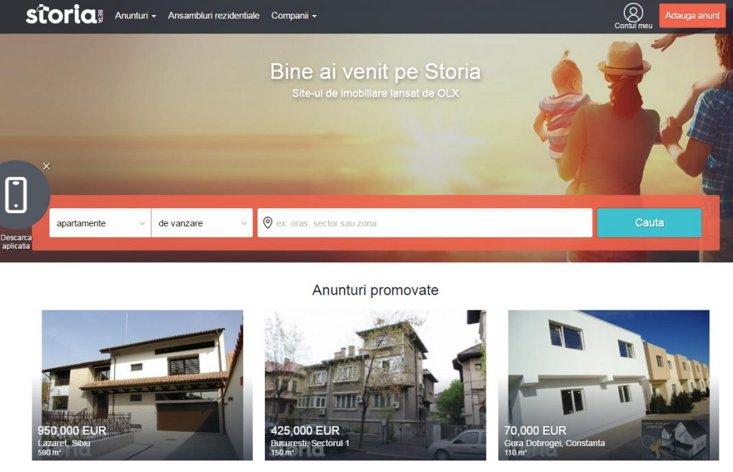 A apărut un nou portal de anunţuri imobiliare