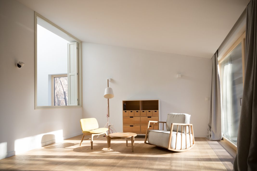 Casă din anii ’60 din centrul Bucureștiului, independentă energetic