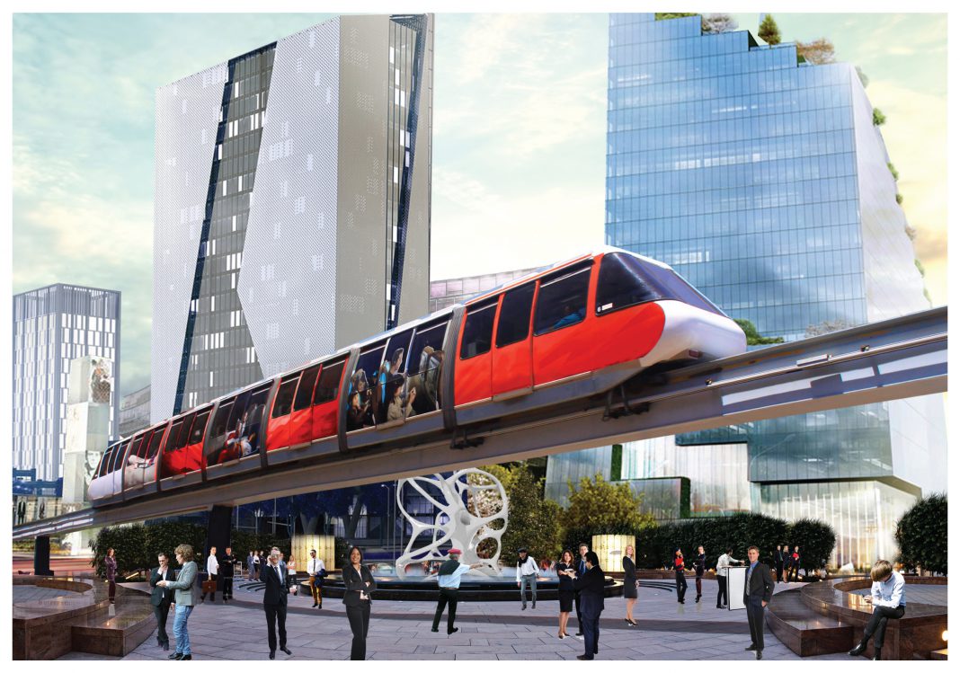 Proiect futurist cu mall pentru Gara de Nord din Bucureşti