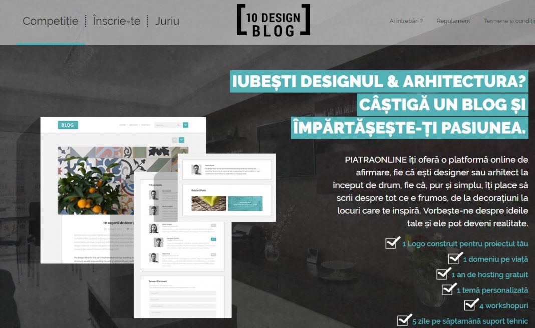 Piatra Online sprijină pasionații de artă decorativă și design de interior