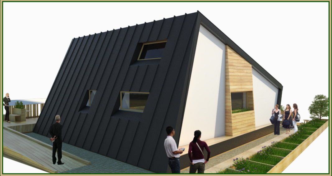 O casă construită de arhitecți români: eficientă energetic, util proiectată, discretă și ieftină