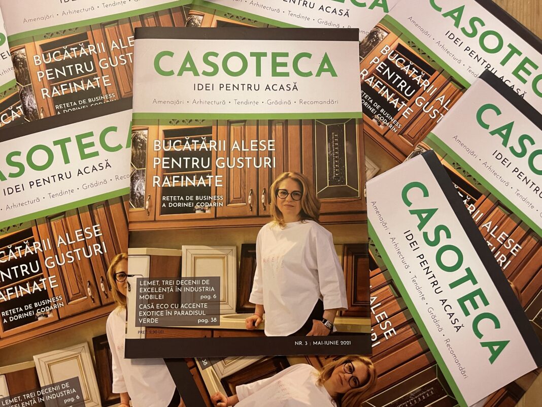 Revista Casoteca, numărul #3, pentru un început de vară inspirat