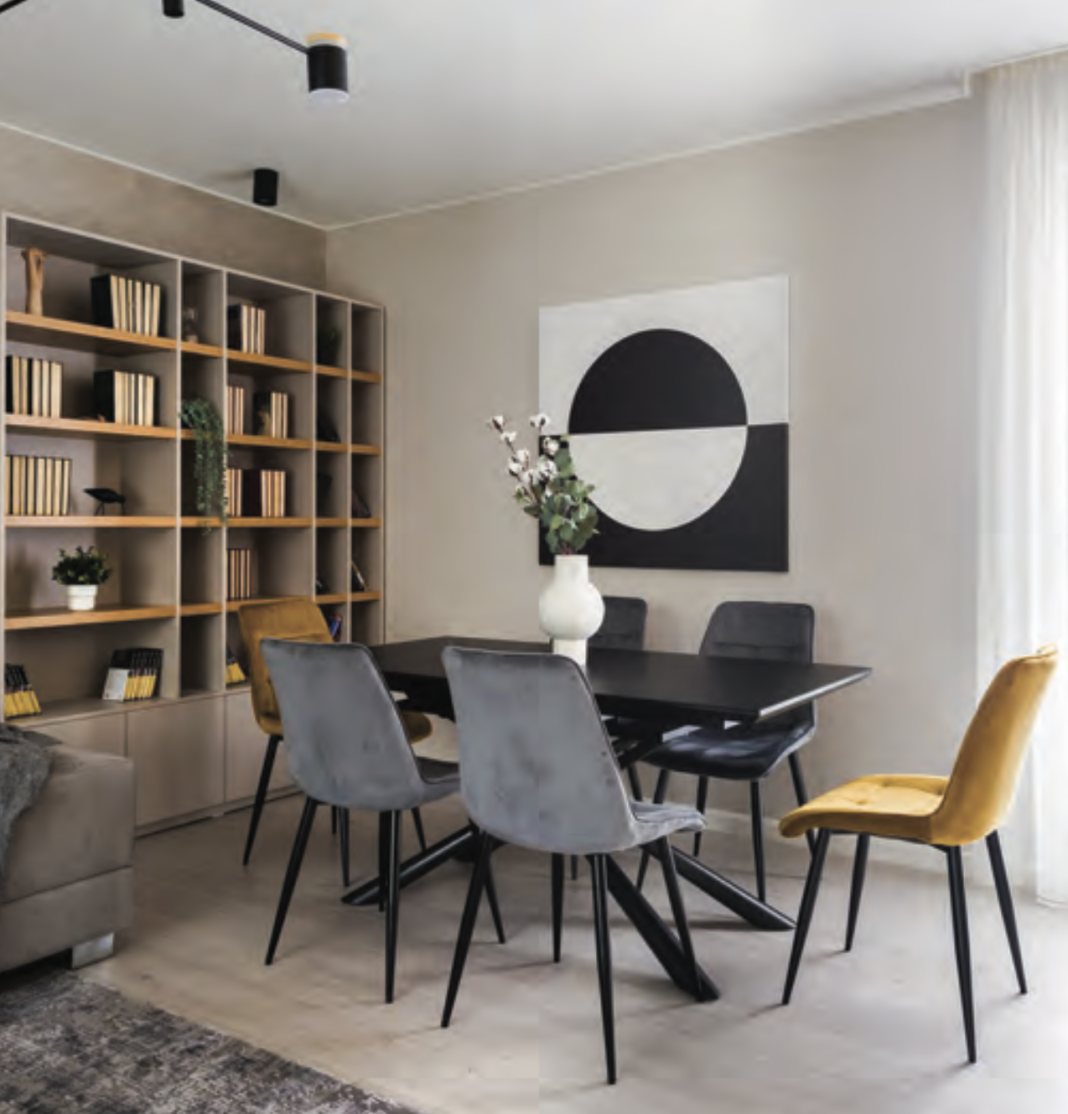 Funcționalitatea și atenția la detalii, laitmotive în amenajarea unui apartament cu trei camere