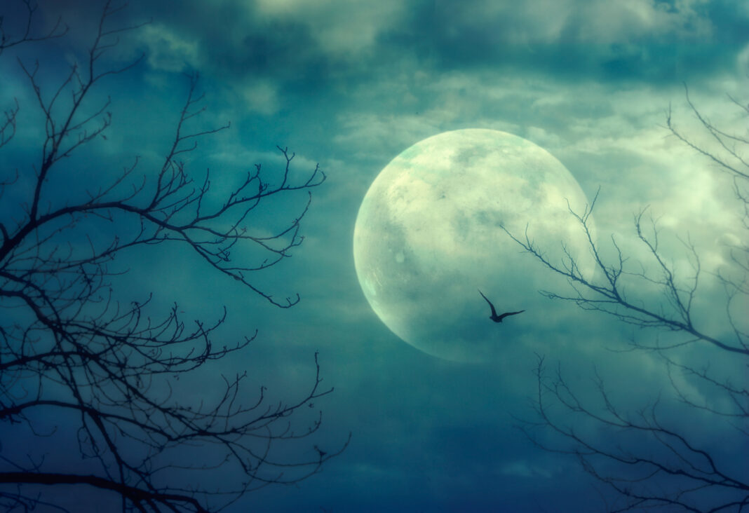 Luna viermelui, luna plină din martie