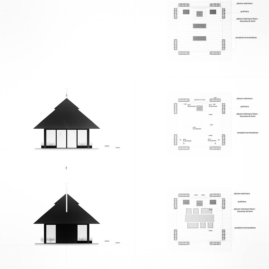 Proiectul de arhitectură al pavilionului