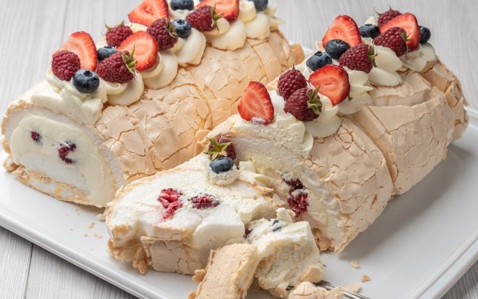 Rețetă prăjitură Pavlova, mult mai ușor de făcut decât te-ai aștepta