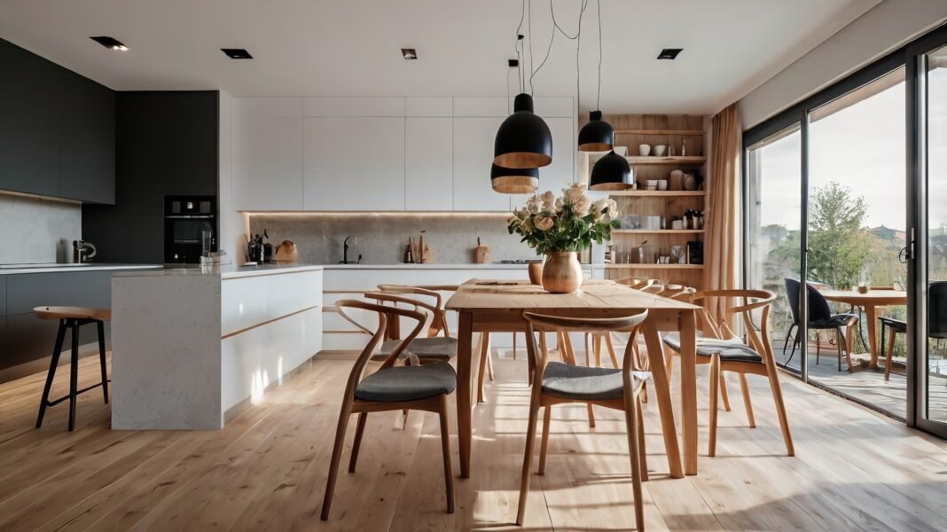 Amenajarea bucătăriei open-space: sfaturi practice și soluții estetice