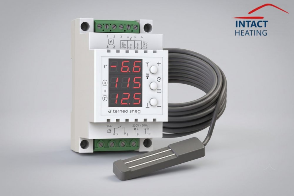 Termostat de degivrare și bandă perimetrală: soluții disponibile la Intact Heating Termostat de degivrare și bandă perimetrală: soluții disponibile la Intact Heating